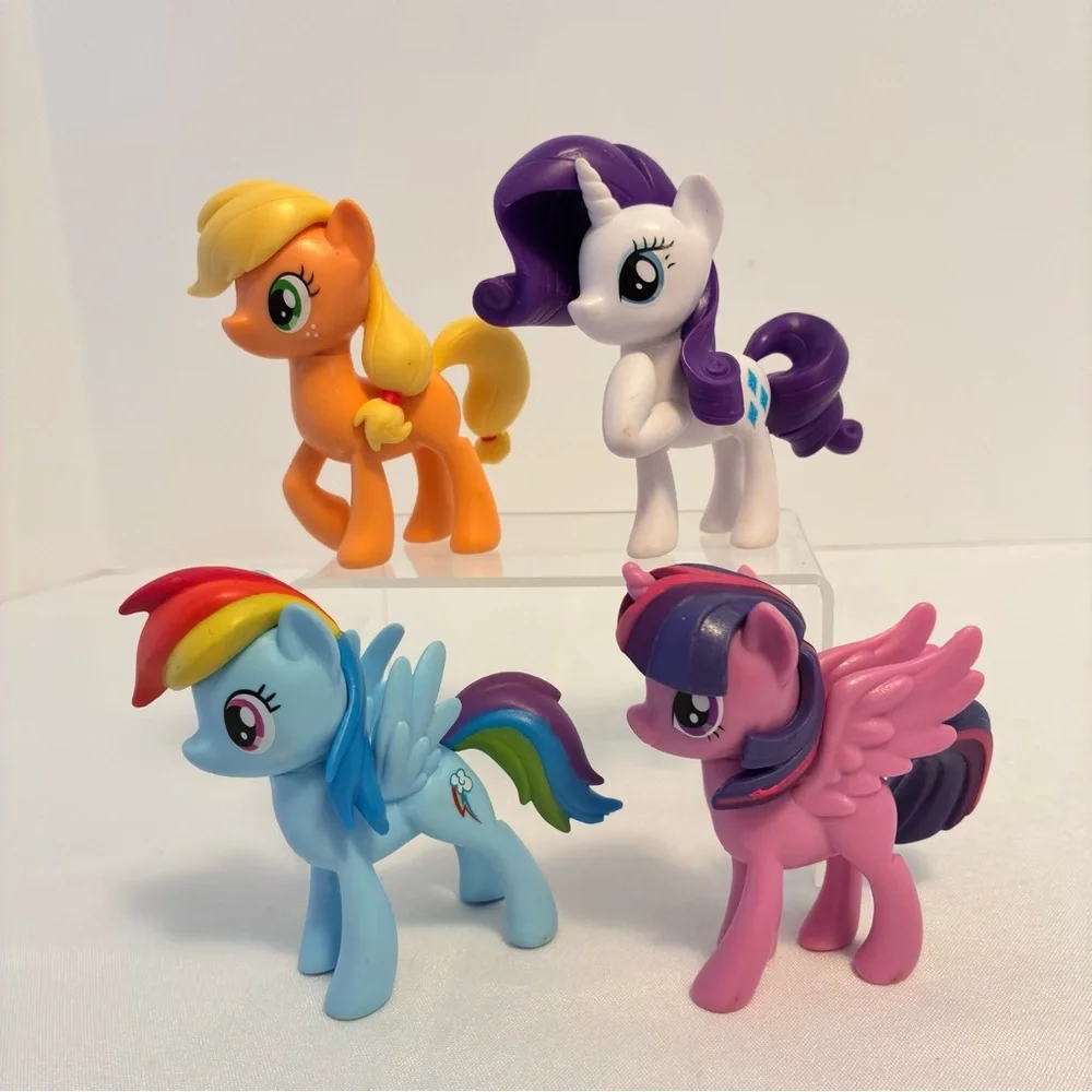 My Little Pony Rarity/ Apple Jack/ Twilight Sparkle/ Rainbow Dash Action Figures